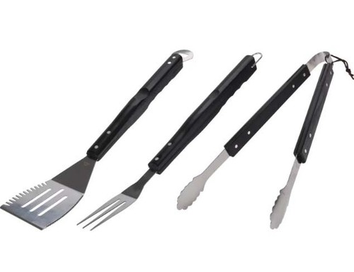 Set accessori barbecue inox - set,