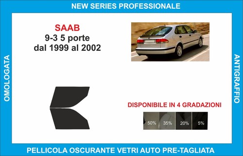 Pellicole oscuranti vetri saab - oscuranti,