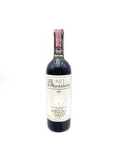 1987 poggio salvi - 1987, brunello