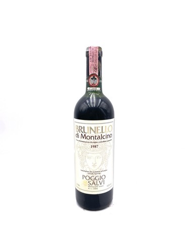 1987 poggio salvi brunello - 1987,