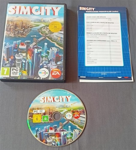 Jeu simcity - (pc-01),