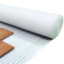 Rotolo da 50mq di Tappetino materassino per Laminati e Parquet flottanti in PE d