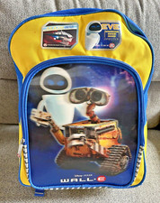 Rara borsa zaino Disney Store esclusiva Pixar 3D WALL-E Wall.E cosplay blu vigilia