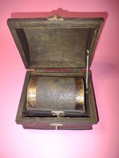 Wood Keepsake Trinket Gold