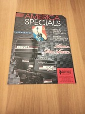 1989 MERCURY SUPER AMERICA SPECIAL MOTORE MARINO VINTAGE AD PUBBLICITA