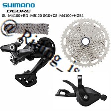 Nuovo gruppo MTB SHIMANO Deore M4100 1X10 velocità 4 pezzi 46T con RD-M5120