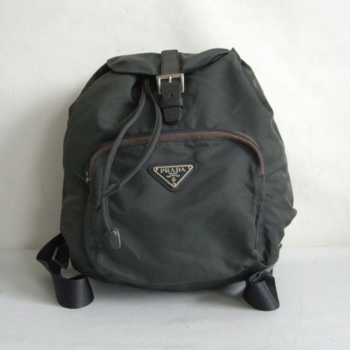 Borsa zaino prada nylon kaki - prada,