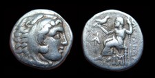 Dracma AR - Alessandro Magno - Magnesia ad Maeandrum