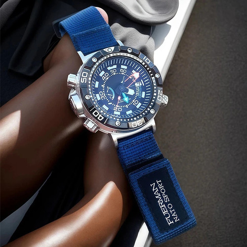 Cinturino orologio nylon testa - orologio,