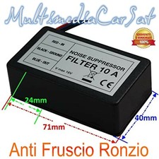 FILTRO ANTI DISTURBO AUTORADIO