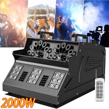 4 pezzi 2000 W 18 LED RGB macchina nebbia a bolle di fumo per discoteca party club illuminazione spettacolo