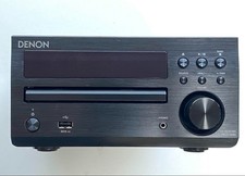 Denon RCD-M40 Ricevitore CD Mini Stereo USB Ingresso Ottico Argento Perfettamente Funzionante