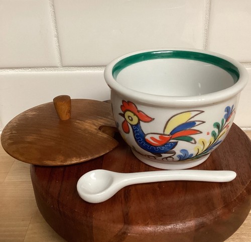 Zuccheriera gallo vintage