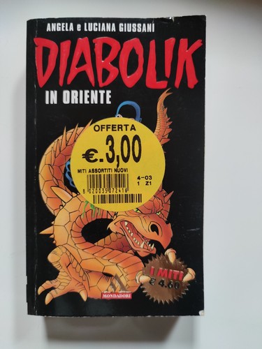 Diabolik oriente libro - diabolik,