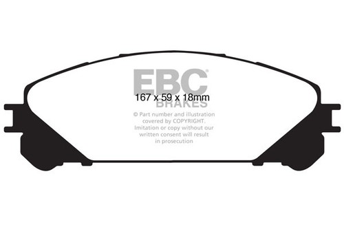 Pastiglie freno anteriori - , ebc