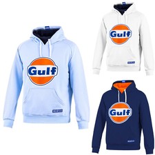 Felpa Sportiva SPARCO GULF HOODIE BRAND Con Cappuccio e Ricamo In Cotone