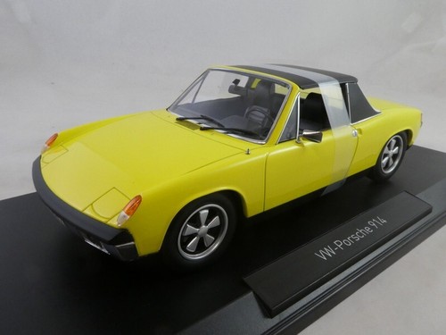 Norev porsche 914 - norev, yellow