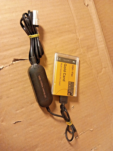 Psion dacom pcmcia - pcmcia, gold