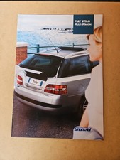 Fiat Stilo Multi Wagon Brochure In Lingua Italiana 05/2003