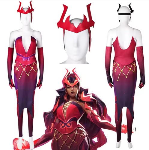 Cosplay wanda vision strega - wanda,