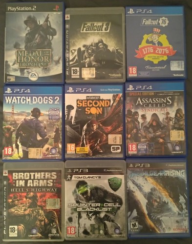 Set custodie ps4 ps3 ps2 - ps3,