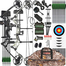 Set arco composto 30-70 libbre arco da caccia arco sportivo frecce in carbonio tiro con l'arco caccia