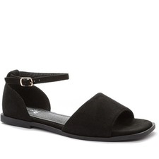 Black Casual Part-Open Sandals