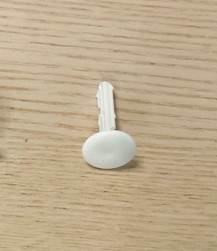 Rivetto plastica bianco ikea - 1,
