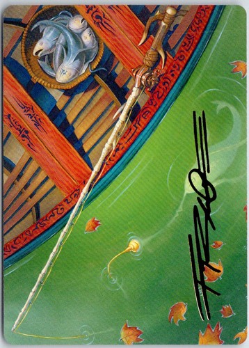 Carta arte palo pesca - palo, da