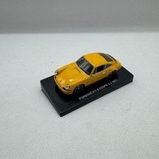 MODELLINO AUTO PORSCHE 911 S COUPE 2.4 1971 GIALLA - EDICOLA - SCALA 1:43