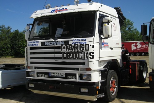 Foto camion scania 113m 380 - camion,