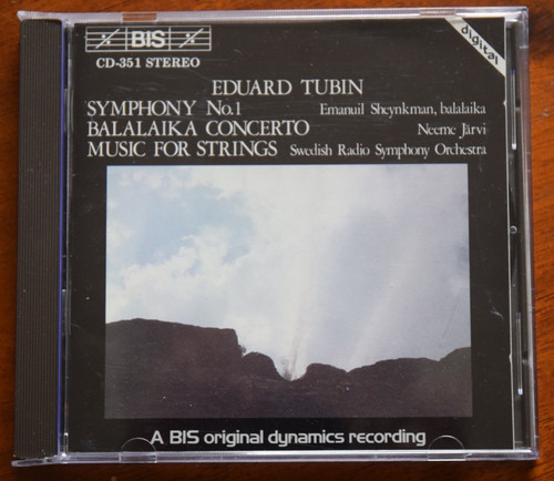 Eduard tubin symphony 1 - symphony,