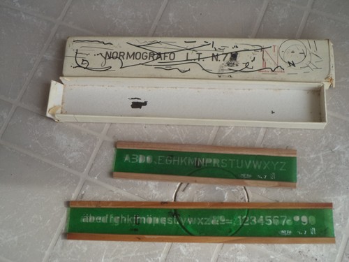Lotto vecchi normografi - 2,
