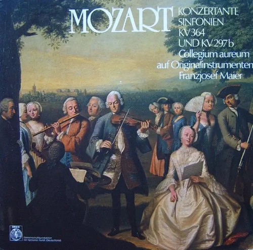 Mozart sinfonie concertanti - concertanti, kv