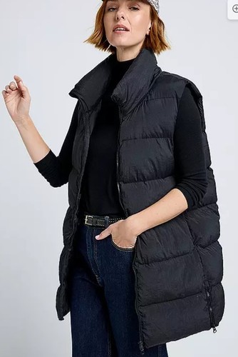 Gilet imbottito freemans nero - gilet,