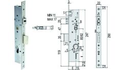SERRATURA CISA ART 49225.30 entrata 30 mm