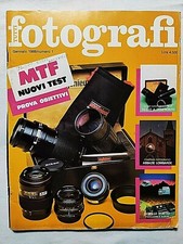 TUTTI FOTOGRAFI 1 GENNAIO 1988 FOTO TEST MTF - ZOOM 70-210 ANGENIEUX -FUJICHROME