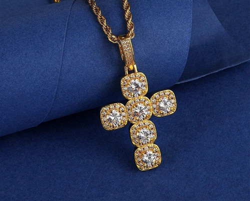 Splendido ciondolo croce