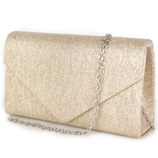 Pochette champagne glitter