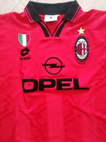 Maglia rossa milan 1996 - maglia,