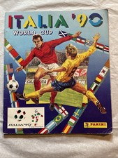 Album Panini Italie 90 World Cup Incomplet