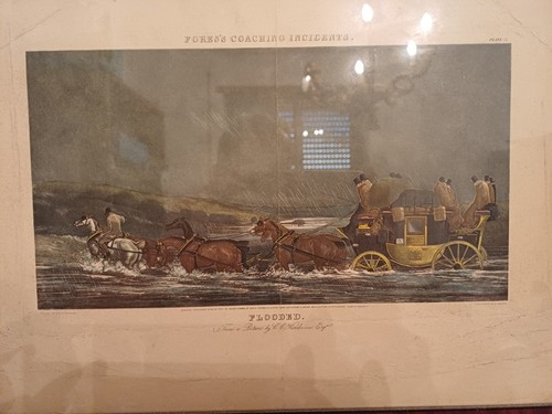 Antica stampa inglese londra - stampa,