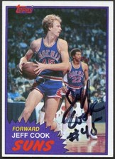 Jeff Cook #80 signed autograph