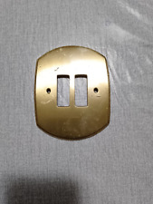 AVE GRATTACIELO PLACCA OTTONE  2 MODULI  VINTAGE