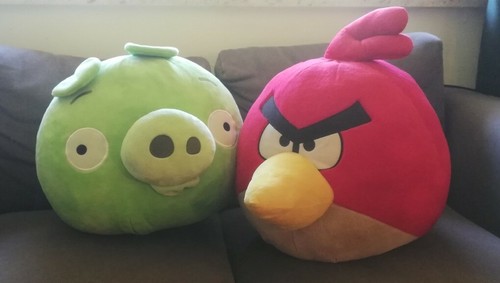 Due peluche pupazzi giganti - due,