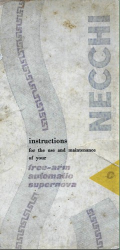 Pdf necchi automatico - cd/pdf*,