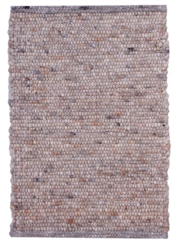 Tappeto tessuto mano marrone - tappeto,