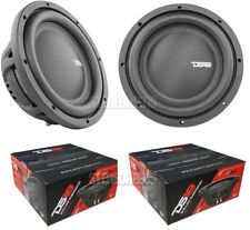 2x DS18 IXS12.4S 12" Shallow Mount Subwoofers 3200W SVC 4 ohm Thin Car Bass Subs