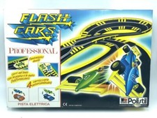 90S# Vintage FLASH CARS Professional Pista Elettrica-Track TG SEBINO NUOVA #HH
