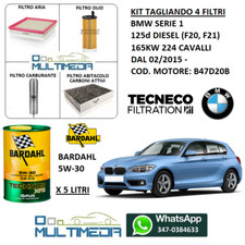 KIT  TAGLIANDO 4 FILTRI OLIO